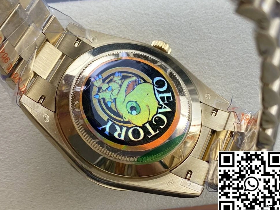 QF Dial Green Rolex Factory M228238-0061 Day Steel Tungsten v5 Date 0405